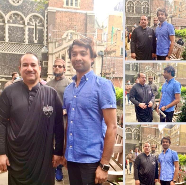 Meeting with Rahat Fateh Ali Khan